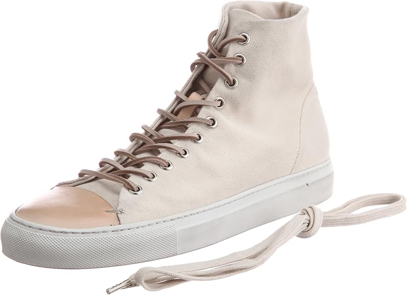 Amazon | [ブッテロ] スニーカー メンズ B4552 アイボリー 39(24.5cm